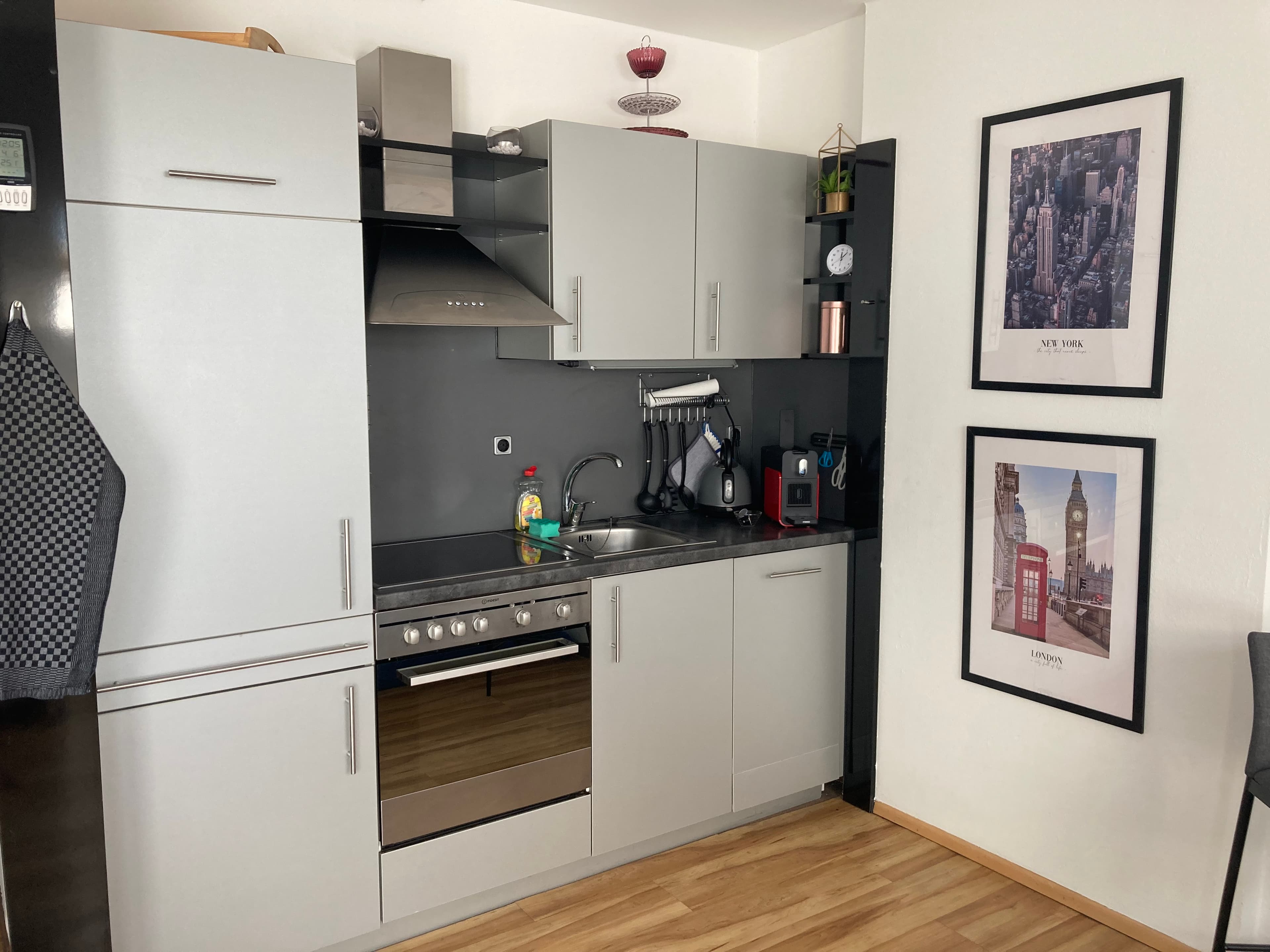 Fully equipped kitchen